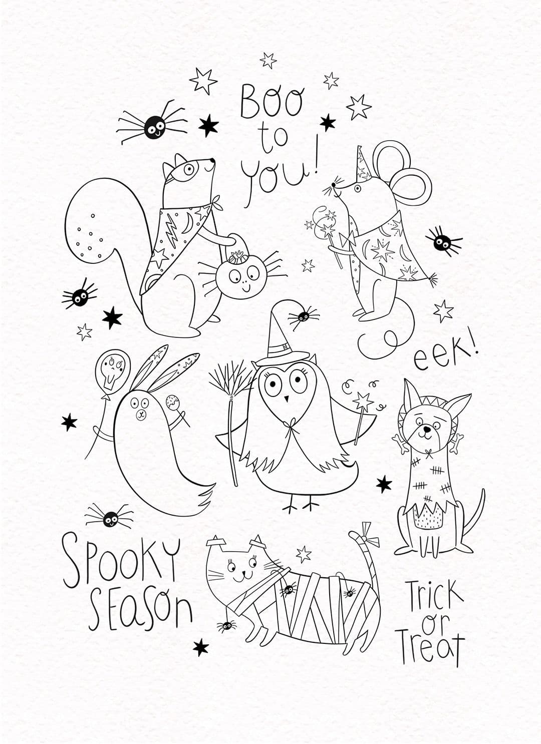 Illustration of brk halloween web