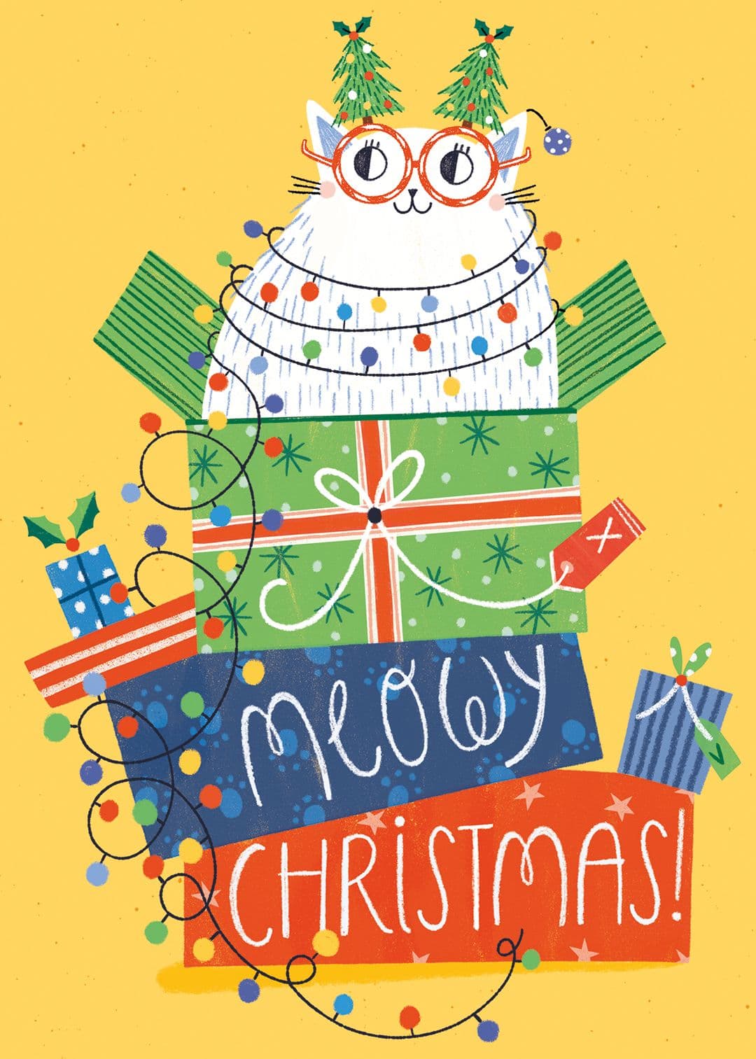 Illustration of brk0204 a meowy christmas front web