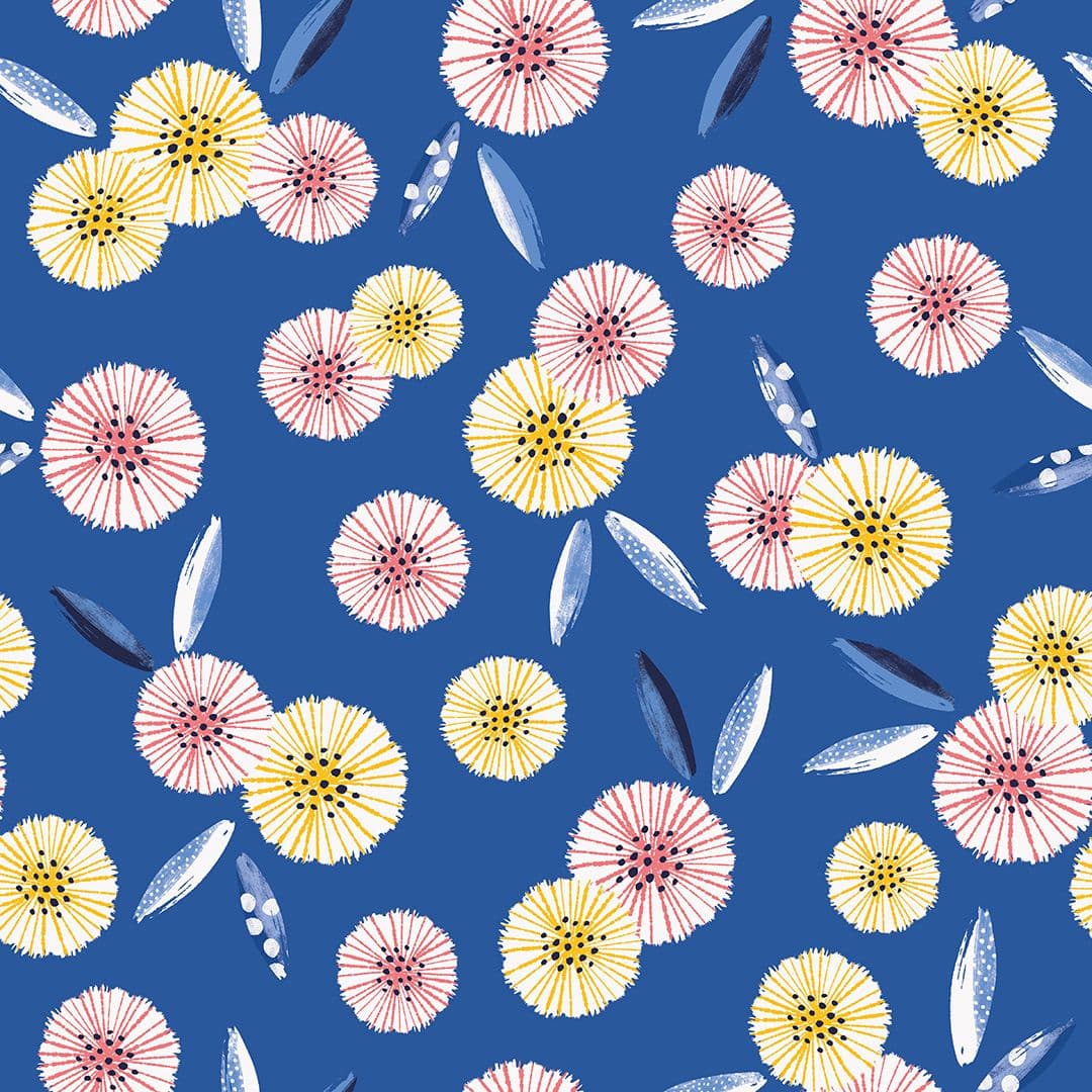 Illustration of brk0225 b daisy mid blue web