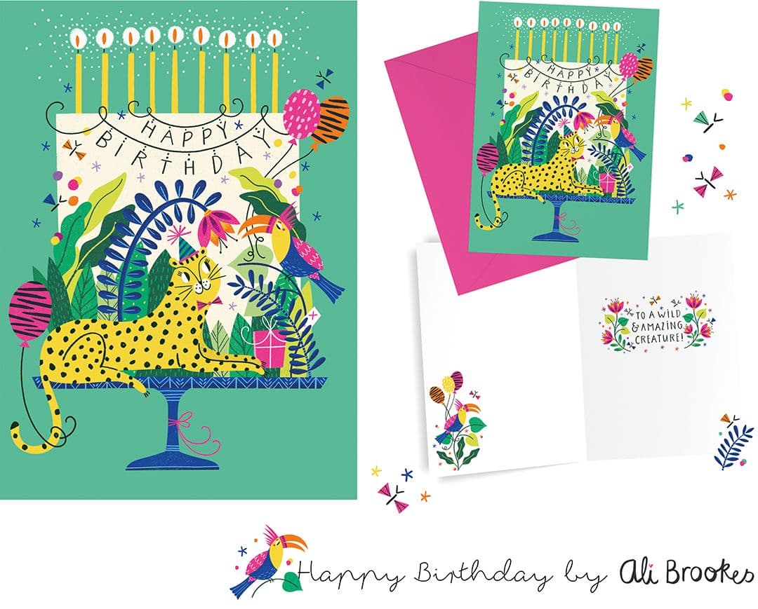 Illustration of brk0257 happy birthday big cat sb codeforpostiononly web