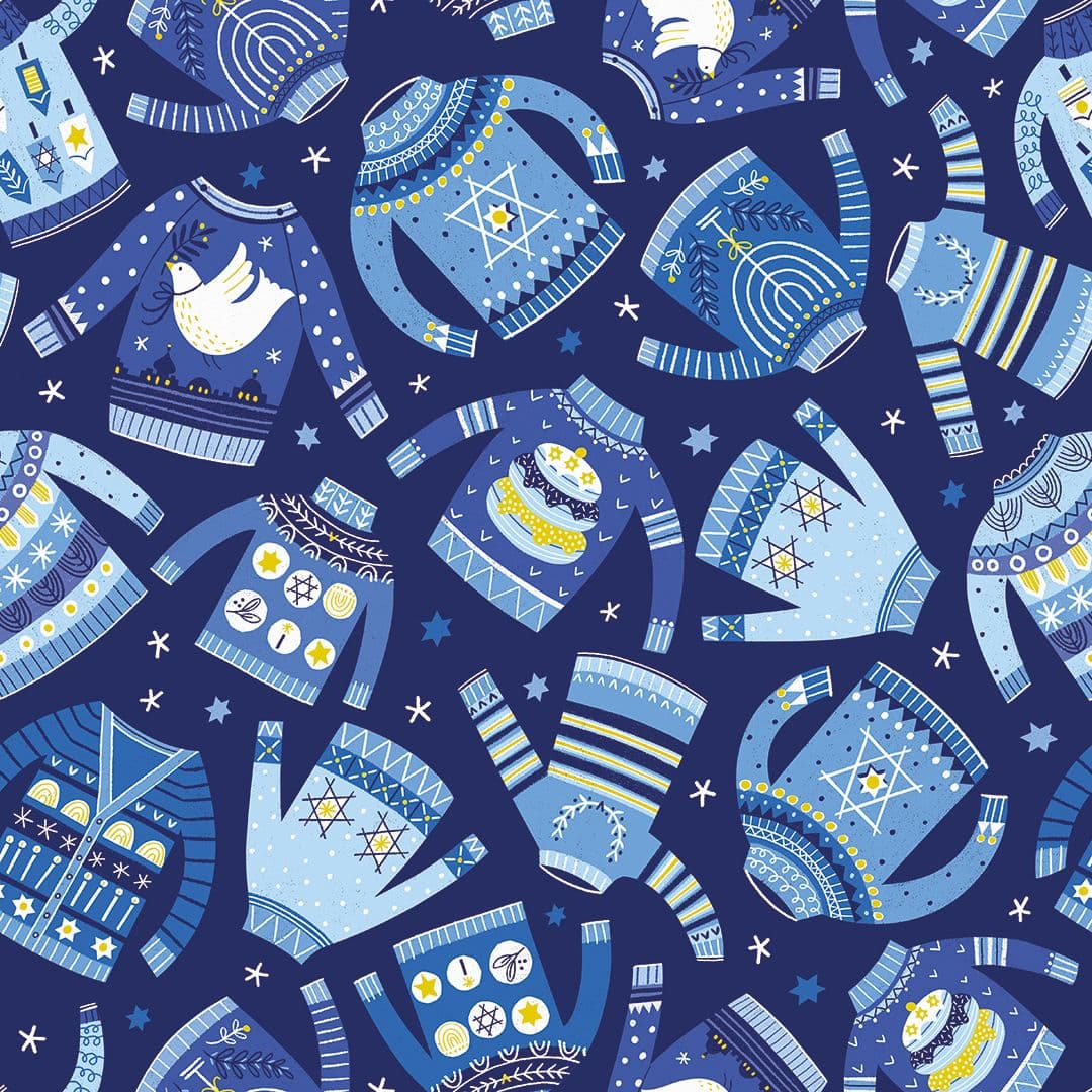 Illustration of brk0260 b hanukkah jumpers web