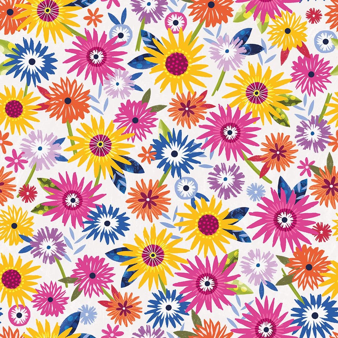 Illustration of brk0226 c blooms cream web