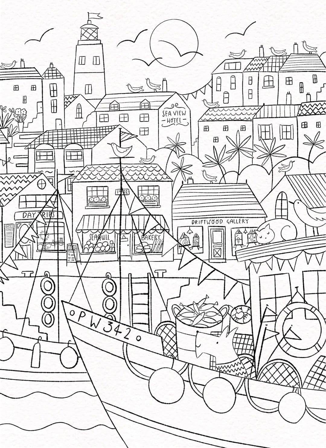 Illustration of brk harbour web