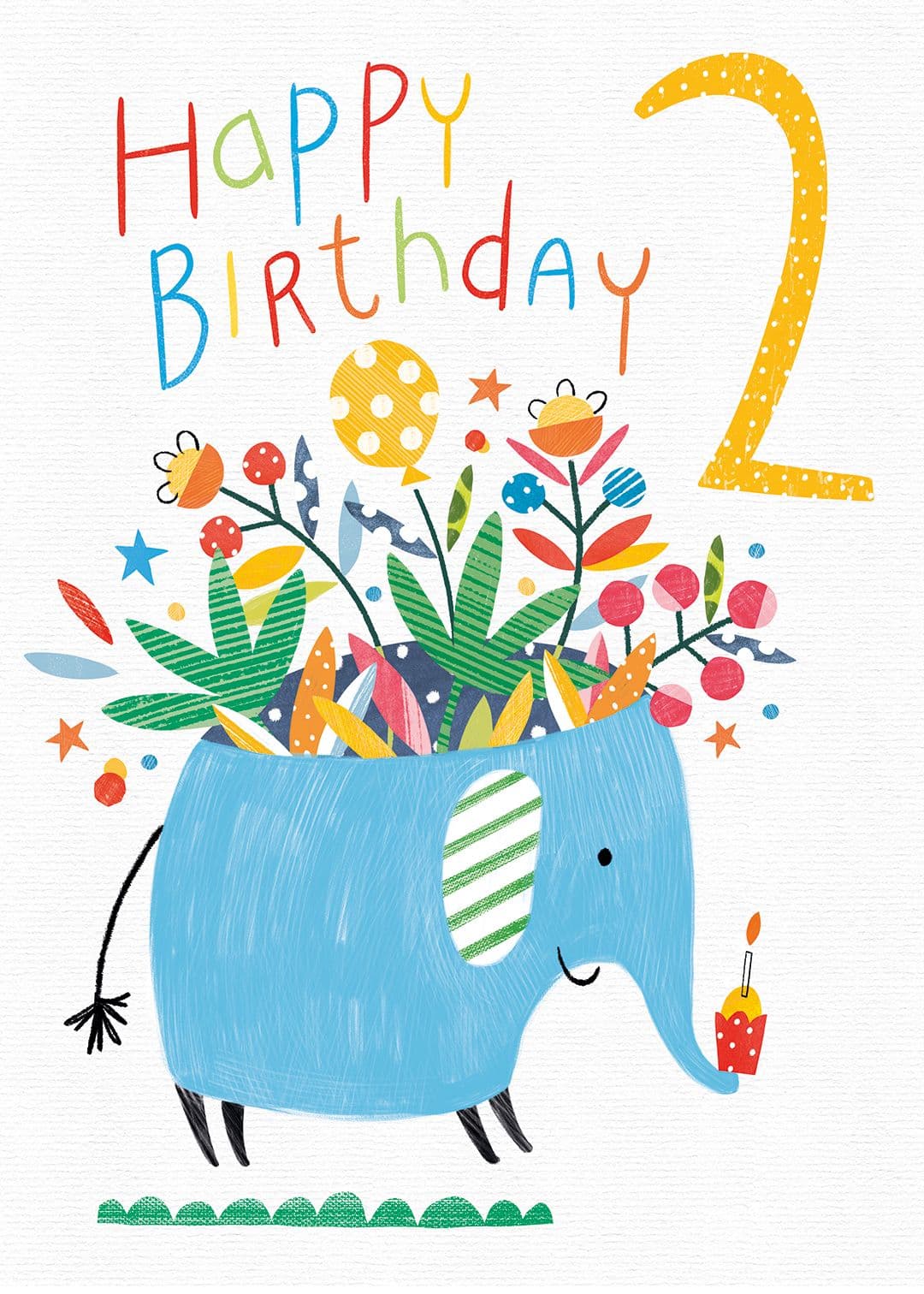 Illustration of brk0161 2 elephant birthday web